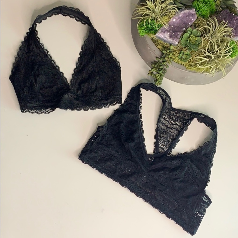 Victoria Secret Gilly Hicks Sydney bundle women’s Black Bra set medium